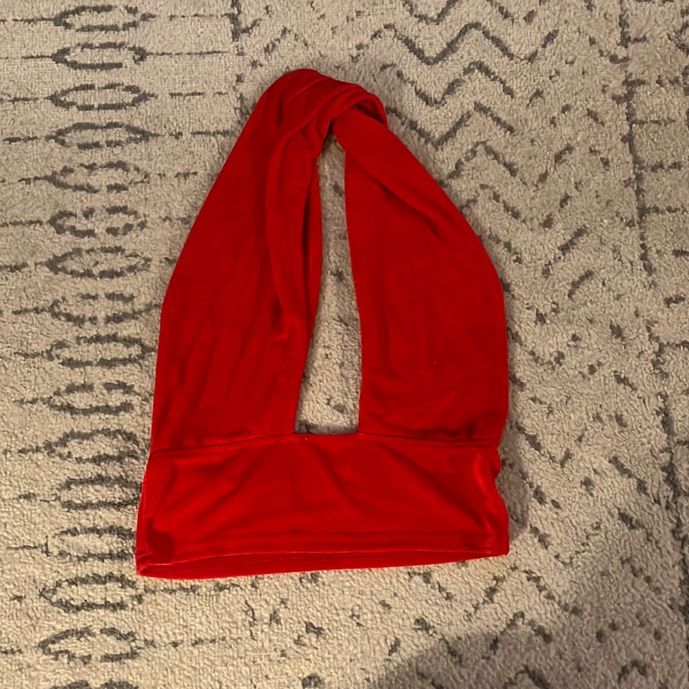 Cute Red Crop Top